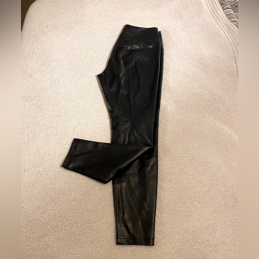 Faux Leather Leggings - White House Black Market, size 14/Large